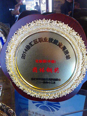 柯模思榮獲徐匯區(qū)職業(yè)技能競賽團體銅獎